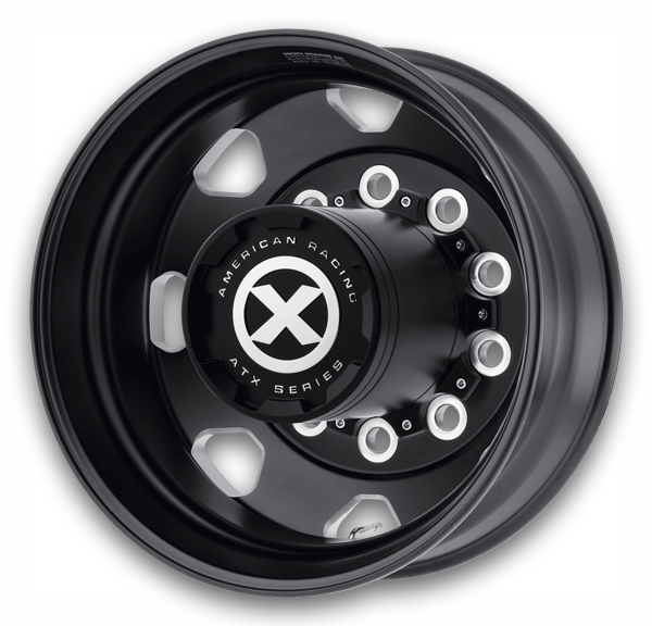 Satin Black Milled - Rear