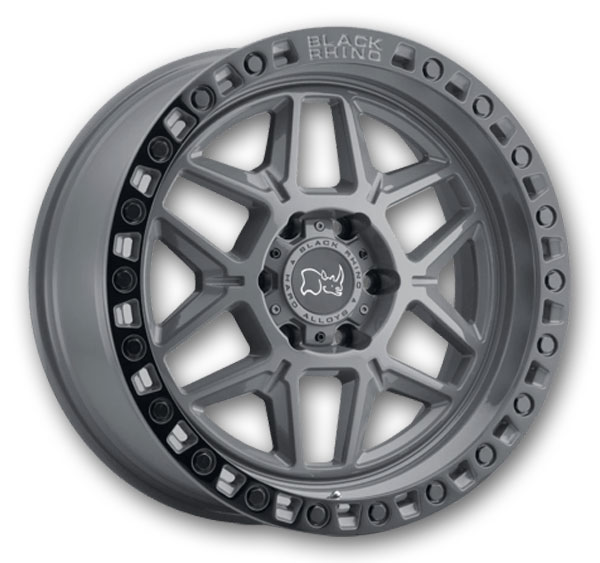 Battleship Gray W/ Black Ring