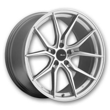 Advanti Wheels Hybris 17x7.5 Machine Face Silver 5x115 +36mm 73.1mm