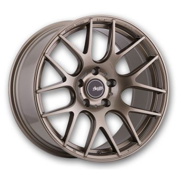 Advanti Wheels Vigoroso V1 17x8 Gloss Bronze 5x114.3 +40mm 73.1mm