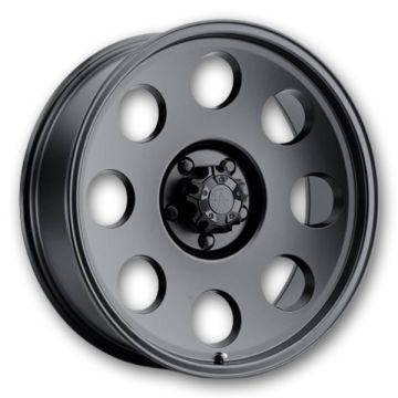 American Outlaw Wheels Dune 15x7 Satin Black 5x127 0mm 83.06mm