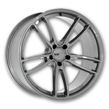 American Racing Wheels Mach Five  19x11 Graphite 5x114.3 +50mm 70.5mm