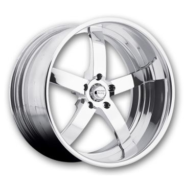 American Racing Forged Wheels VF495 2 Piece Forged 20x10.5 Polished  +0mm 72.56mm