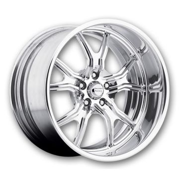 American Racing Forged Wheels VF498 2 Piece Forged 18x12 Polished  +0mm 72.56mm
