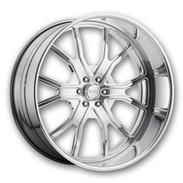 American Racing Forged Wheels VF514 2 Piece Forged 17x7 Polished  +0mm 72.56mm