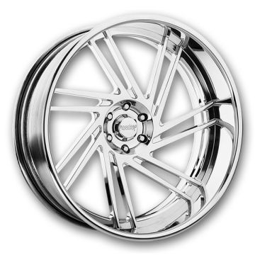 American Racing Forged Wheels VF520 2 Piece Forged 18x8 Polished  +0mm 72.56mm