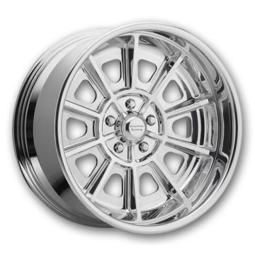 American Racing Forged Wheels VF527 2 Piece Forged 17x7 Polished  +0mm 72.56mm