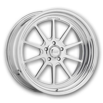 American Racing Forged Wheels VF538 2 Piece Forged 15x5 Polished  -22mm 72.56mm