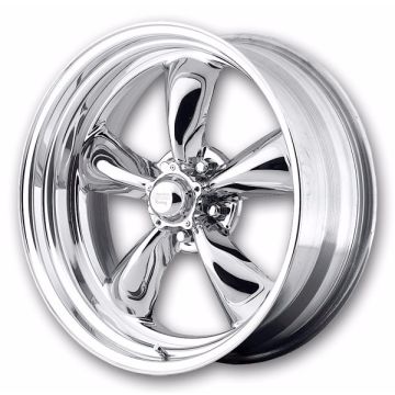 American Racing Wheels Torq Thrust II 17x8 Polished 5x127 -11mm 83.06mm