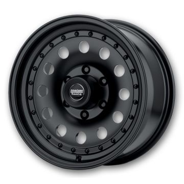 American Racing Wheels Outlaw II 15x7 Satin Black 5x120 +50mm 70.3mm