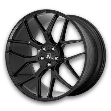 Asanti Black Label Wheels Dynasty 20x8.5 Gloss Black 5x120 +38mm 74.1mm
