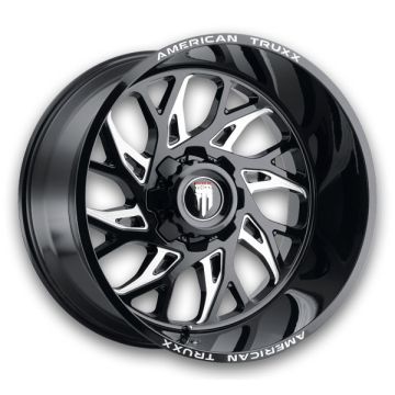 American Truxx Wheels AT-1913 Destiny 20x9 Black Milled 6x135/6x139.7 +0mm 106.1mm