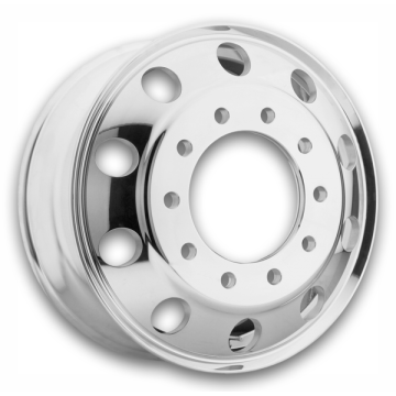 ATX Wheels AO200 Baja Lite Dually 24x8.25 Polished - Inner 10x11.25 +144mm 220.1mm