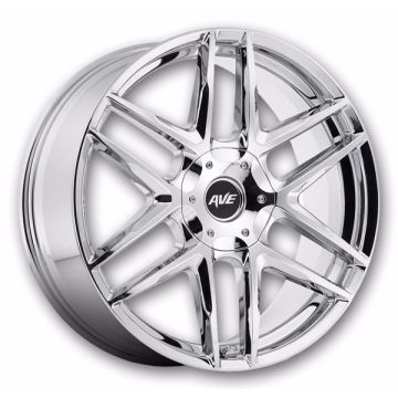 Avenue Wheels A613 17x7.5 Chrome 5x100/5x114.3 40mm 73mm
