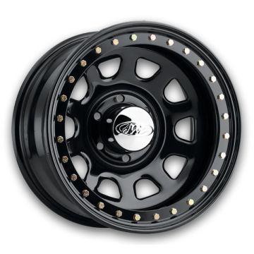 Allied Wheel Components Wheels 54 Daytona 15x10 Black 5x139.7 -44mm 4.25mm