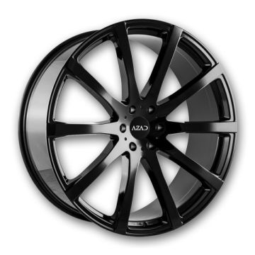 Azad Wheels AZ1970 26x10 Gloss Black  +15mm 78mm