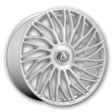 Azad Wheels AZ717 20x9 Brushed Silver With Floating Cap 5x114.3/5x120 +35mm 73.1mm