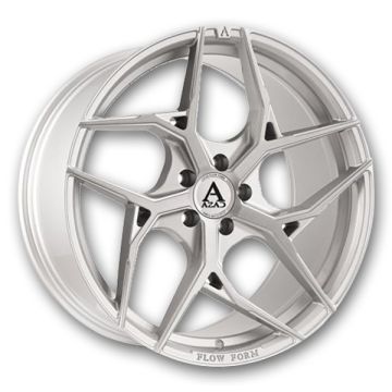 Azad Wheels AZFF01 22x9 Brushed Silver 5x120 +30mm 72.56mm