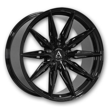 Azad Wheels AZFF02 22x9 Black 5x112 +35mm 66.56mm
