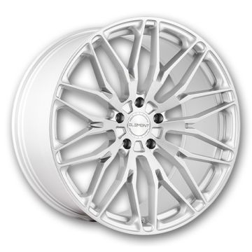 Element Wheels EL32 22x9 Brushed Silver 5x120 +30mm 72.56mm