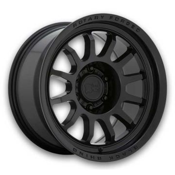Black Rhino Wheels Rapid 17x9 Matte Black 6x114.3 +12mm 76.1mm