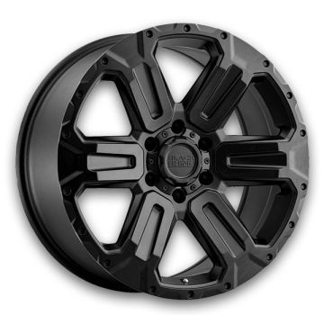 Black Rhino Wheels Wanaka 20x9 Matte Black 6x120 +12mm 67.06mm