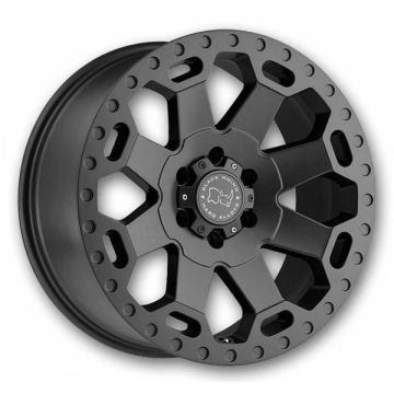 Black Rhino Wheels Warlord 17x9 Matte Gunmetal 6x139.7 +12mm 112mm