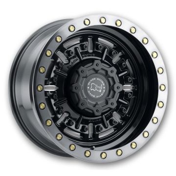 Black Rhino Wheels Abrams 17x8.5 Gloss Gun Black w/ Machined Dark Tint 6x120 +0mm 67.06mm