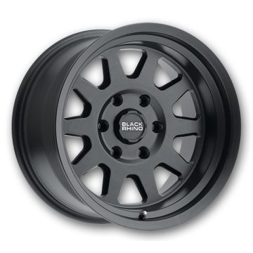 Black Rhino Wheels Stadium 16x8 Matte Black 5x135 -10mm 87.1mm