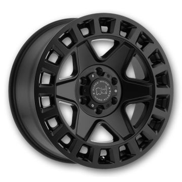 Black Rhino Wheels York 17x8 Matte Black 5x127 +30mm 71.6mm