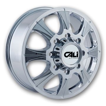 Cali Off-Road Wheels 9105 Brutal Dually 22x8.25 Chrome - Front 8x170 +127mm 124.9mm