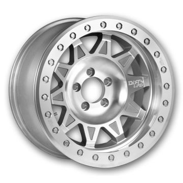 Dirty Life Wheels 9302 Roadkill Racing 14x7 Machined Beadlock  +13mm 79.4mm