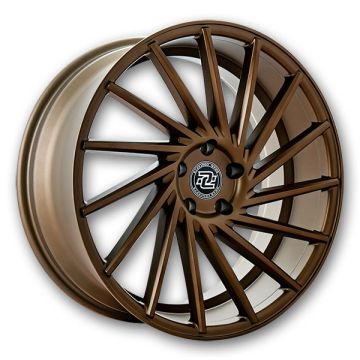 Drag Concepts Wheels DC-R36 20x8.5 Glossy Bronze Brushed 5x114.3 +35mm 74.1mm