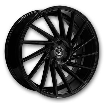 Drag Concepts Wheels DC-R36 17x7.5 Gloss Black 5x114.3 +38mm 73.1mm