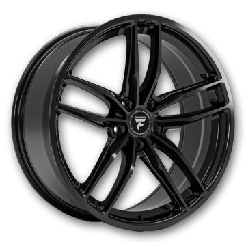 Fittipaldi Wheels 361 20x8.5 Gloss Black 5x114.3 +38mm 73.1mm