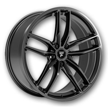 Fittipaldi Wheels 361 20x8.5 Gloss Black 5x114.3 +38mm 73.1mm