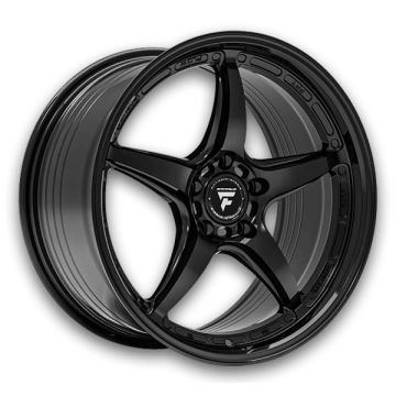 Fittipaldi Wheels 367 17x8 Gloss Black 5x114.3 +35mm 73.1mm