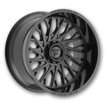 Fittipaldi Offroad Wheels FA08 22x12 Gloss Black 5x139.7 -44mm 110.2mm