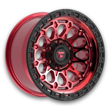 Fittipaldi Offroad Wheels FT101 18x9 Red Tint with Black Ring 5x127 +00mm 71.5mm