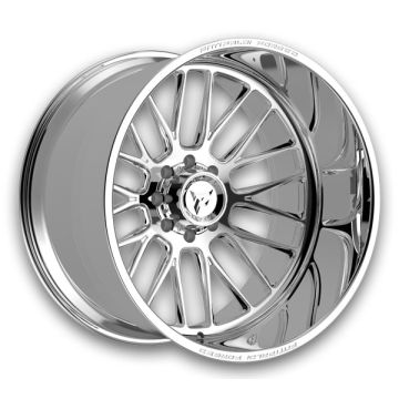 Fittipaldi Offroad Wheels FTF502 26x16 Polished 8x170 -101mm 125.2mm
