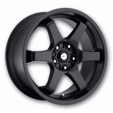 Focal Wheels 421 X 17x7.5 Satin Black 4x100/4x114.3 +42mm 72.62mm