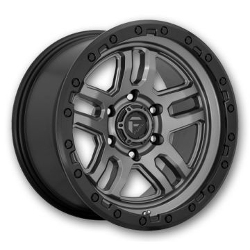 Fuel Wheels Ammo 17x9 Matte Gun Metal Black Bead Ring 6x139.7 +1mm 106.1mm