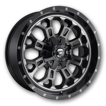 Fuel Wheels Crush 20x9 Gloss Black Double Dark Tint 5x139.7/5x150 +1mm 110.3mm
