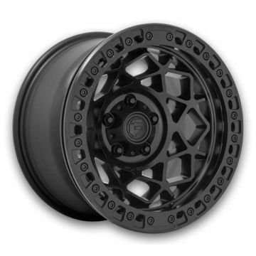 Fuel Wheels Unit Beadlock 17x9 Black 5x127 -15mm 71.5mm