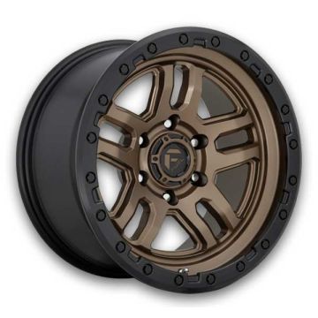Fuel Wheels Ammo 17x9 Matte Bronze Black Bead Ring 5x127 +1mm 71.5mm