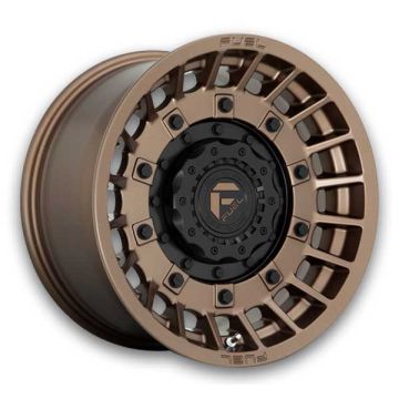 Fuel Wheels Militia 17x9 Matte Bronze & Black 6x135/6x139.7 +1mm 106.1mm