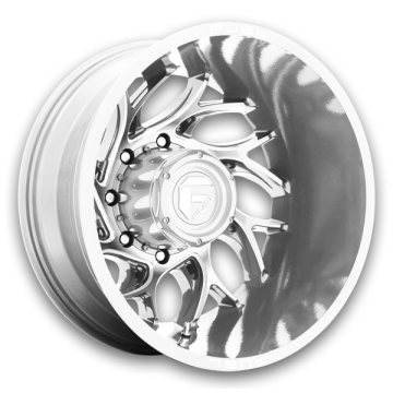 Fuel Wheels Runner Dually 20x8.3 Chrome - Rear 8x165.1 -215mm 121.5mm