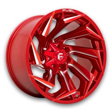 Fuel Wheels Reaction 20x9 Candy Red Milled 8x170 +1mm 125.1mm
