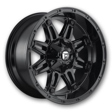 Fuel Wheels Hostage 17x9 Gloss Black 5x114.3/5x127 -12mm 78.1mm