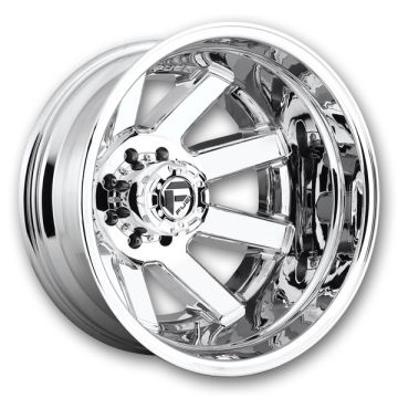 Fuel Wheels Maverick Dually 20x8.25 Chrome Plated - Rear 8x210 -221mm 154.3mm